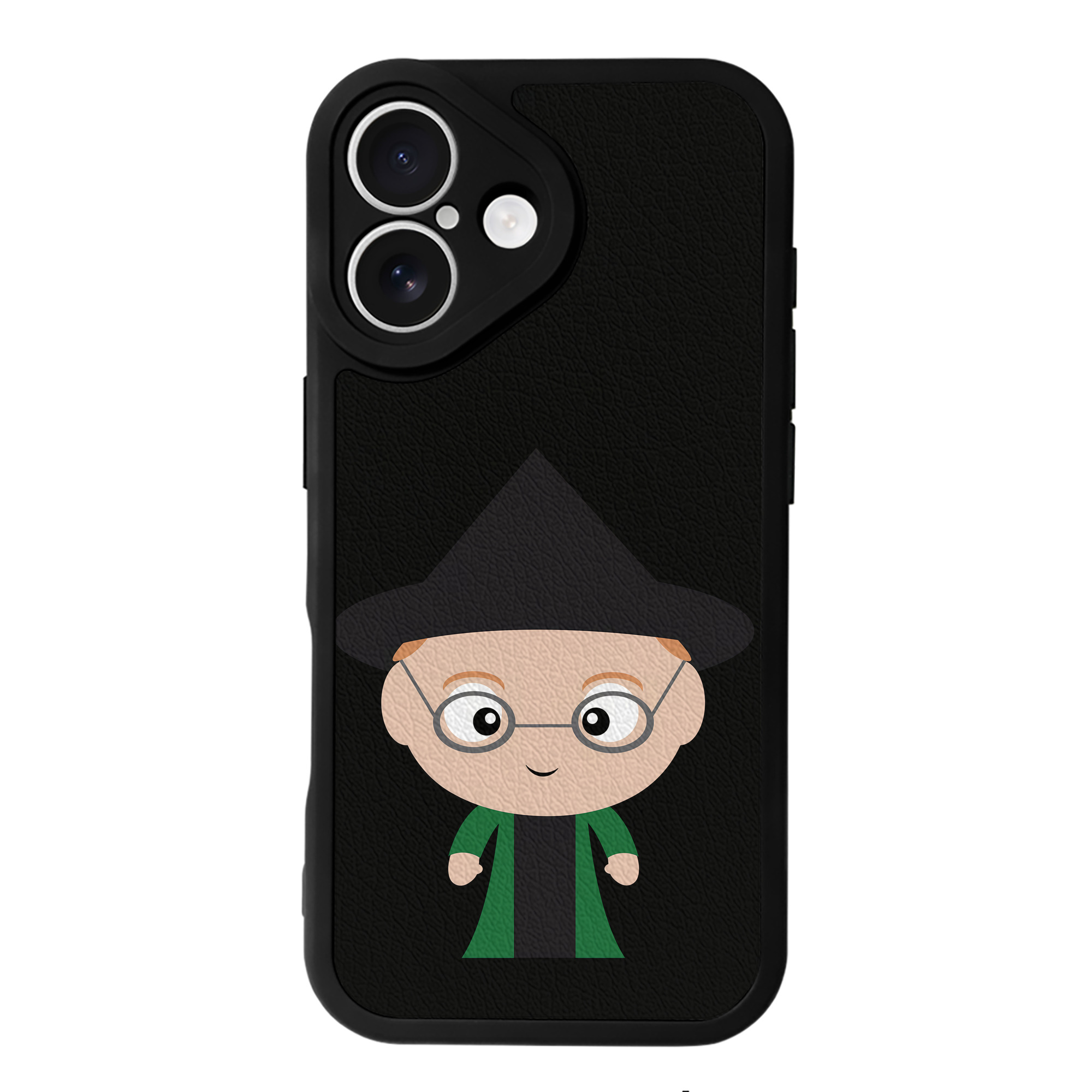 （画像用） Harry Potter ハリー・ポッターシリーズ 【iPhone 16シリーズ対応】シリコンスマホケース（レザー調） 材質：シリコン